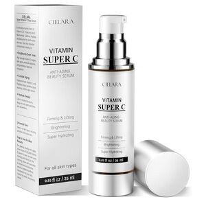 Vitamin Super C Beauty Serum - White and Silver